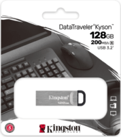 Kingston 128GB DataTraveler Kyson USB 3.2 Gen1 Pendrive - Ezüst