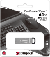 Kingston 64GB DataTraveler Kyson USB 3.2 Gen1 Pendrive - Ezüst