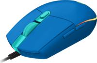 Logitech G203 Lightsync RGB USB Gaming Egér - Kék