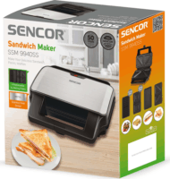 Sencor SSM 9940SS 4 in 1 Szendvicssütő