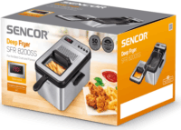 Sencor SFR 8200SS 3.2L Fritőz - Fekete/Ezüst