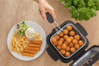 Sencor SFR 6200SS 1,5L Fritőz - Fekete/Ezüst