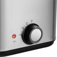 Sencor SFR 6200SS 1,5L Fritőz - Fekete/Ezüst