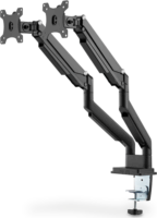 Digitus DA-90395 15-32" LCD TV/Monitor gázrugós állvány két monitorhoz Fekete