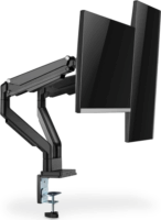 Digitus DA-90395 15-32" LCD TV/Monitor gázrugós állvány két monitorhoz Fekete