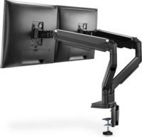 Digitus DA-90395 15-32" LCD TV/Monitor gázrugós állvány két monitorhoz Fekete