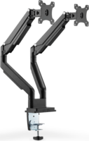 Digitus DA-90395 15-32" LCD TV/Monitor gázrugós állvány két monitorhoz Fekete