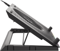 Natec Genesis Oxid 450 RGB 15.6" laptop hűtőpad - Fekete