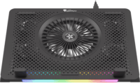Natec Genesis Oxid 450 RGB 15.6" laptop hűtőpad - Fekete