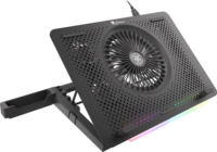 Natec Genesis Oxid 450 RGB 15.6" laptop hűtőpad - Fekete