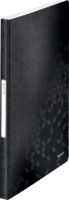 Leitz Wow 231x16x310mm 40 tasakos iratvédő mappa - Fekete