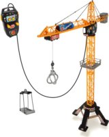 Dickie Toys Mega építőipari daru 120cm - Narancs/fekete