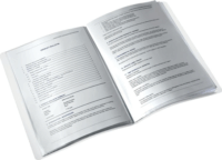 Leitz Wow A4 40 tasakos iratvédő mappa - Zöld