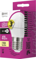 Emos Classic LED kisgömb izzó 6W 470lm E27 - Meleg fehér