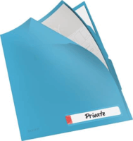 Leitz Cosy Privacy A4 Rendszerező kihajtható PP genotherm - Nyugodtkék