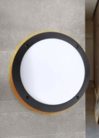 Fumagalli LUCIA E27 kültéri falilámpa érzékelővel - fekete