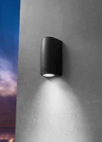 Fumagalli MARTA 90 2L LED GU10 kültéri fali lámpa - fekete