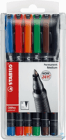 Stabilo OHPen 841 Alkoholos marker készlet - 6 szín