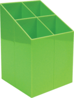 ICO Design szögletes írószertartó - Világoszöld