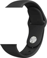 Mybandz Univerzális Szilikon szíj gömb csattal 20mm - Fekete