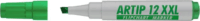 ICO Artip 12 XXL 1-4mm flipchart marker - Zöld