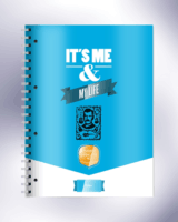 ICO Student Art 70 lapos A4 sima spirálfüzet