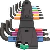 Wera 950/9 Hex-Plus Multicolour 2 Kulcskészlet (7db/csomag)