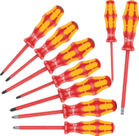 Wera 160 i/162 i/167 i/9 Kraftform Plus Serie 100 VDE Csavarhúzókészlet (9db/csomag)