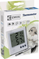 Emos E8471 szondával és páratartalom mérővel vezetékes digitális hőmérő