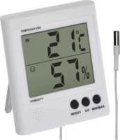 Emos E8471 szondával és páratartalom mérővel vezetékes digitális hőmérő