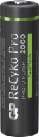 GP ReCyko Pro Photo Flash 2000mAh Újratölthető AA Ceruzaelem (4db/csomag)