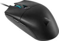 Corsair Katar Pro RGB USB Gaming Egér - Fekete