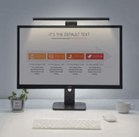 Baseus i-work USB Monitor LED lámpa - Fekete