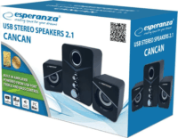 Esperanza Cancan EP153 2.1 USB hangfalszett - Fekete