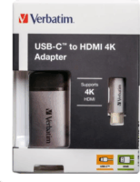Verbatim USB-C apa - HDMI anya 4K Adapter