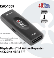 Club3D Displayport 1.4 Actív Repeater