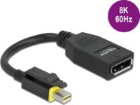 Delock Mini DisplayPort v1.4 apa - DisplayPort anya Adapter retesszel záró funkcióval