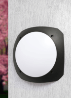 Fumagalli STUCCHI E27 kültéri falilámpa - fekete