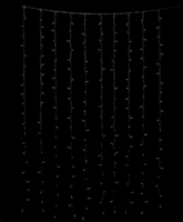 Twinkly Curtain okos beltéri és kültéri karácsonyfa LED fényfüzér 2,1m - RGBW