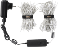 Twinkly Curtain okos beltéri és kültéri karácsonyfa LED fényfüzér 2,1m - RGBW