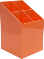 ICO Design szögletes írószertartó - Narancssárga