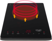 Adler AD 6513 Indukciós főzőlap - Fekete