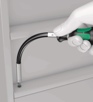 Wera 393 S Flexibilis Kézi csavarhúzó Bit fejjel