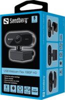 Sandberg 133-97 USB Webcam Flex 1080P HD Webkamera