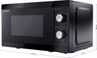 Sharp YC-MS01EB Mikrohullámú sütő