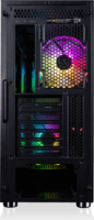 Modecom Amirani ARGB Számítógépház - Fekete