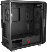 Modecom Amirani ARGB Számítógépház - Fekete