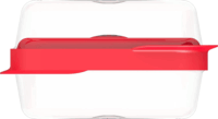 Tefal K2198114 Műanyag Négyzetes ételtároló edény 0,8L - Piros (2db)
