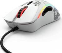 Glorious PC Gaming Race Model D- RGB USB Gaming Egér - Fényes Fehér