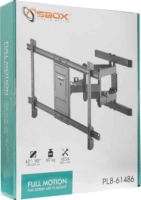 Sbox PLB-61486 43"-90" LCD TV/Monitor fali tartó Fekete